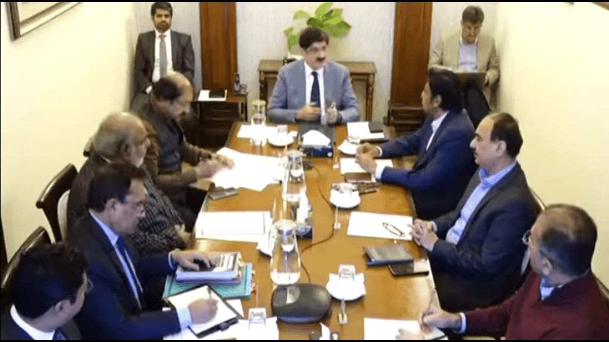 CM Sindh Murad Ali Shah Holds Meeting on Revenue Board Digitalization