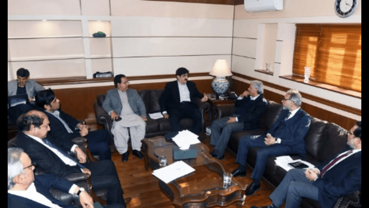 Murad Ali Shah, Rana Tanveer Discuss Industrial Park, Steel Mill Revival.