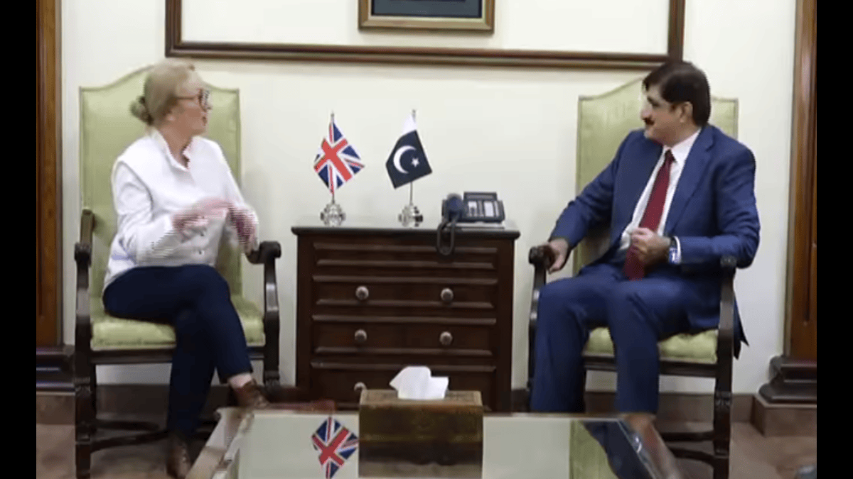 Sindh CM Bids Farewell to British Deputy High Commissioner