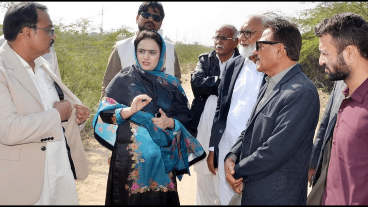 Provincial Minister Inspects Road Project in Shah Ali Goth to Qaidabad